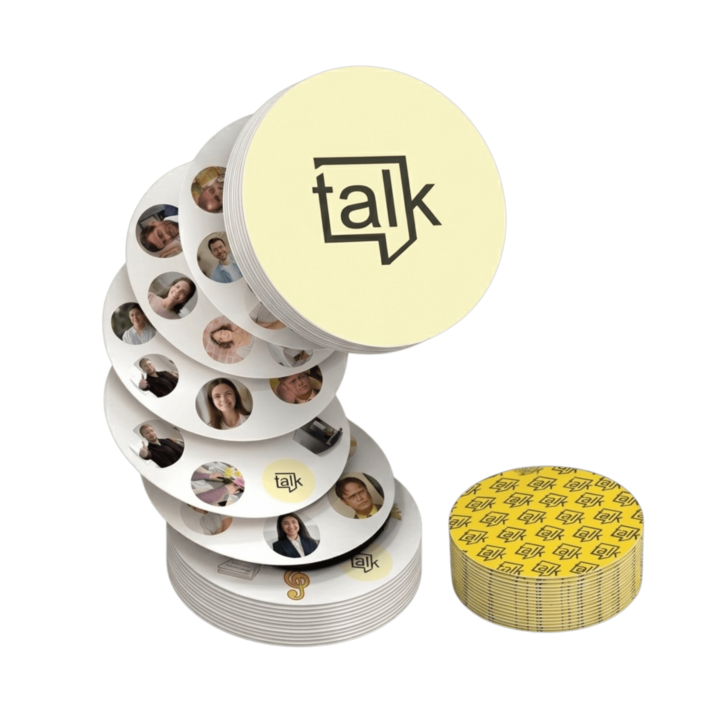 PairPops custom game disc stack